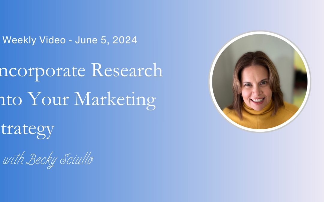 Step Up Your Art Marketing:  Building a Research System