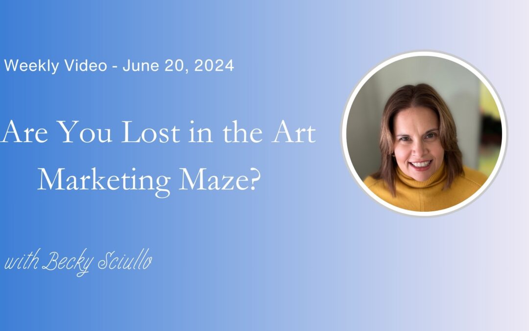 Are You Lost in the Art Marketing Maze?  Research is Your Escape Plan