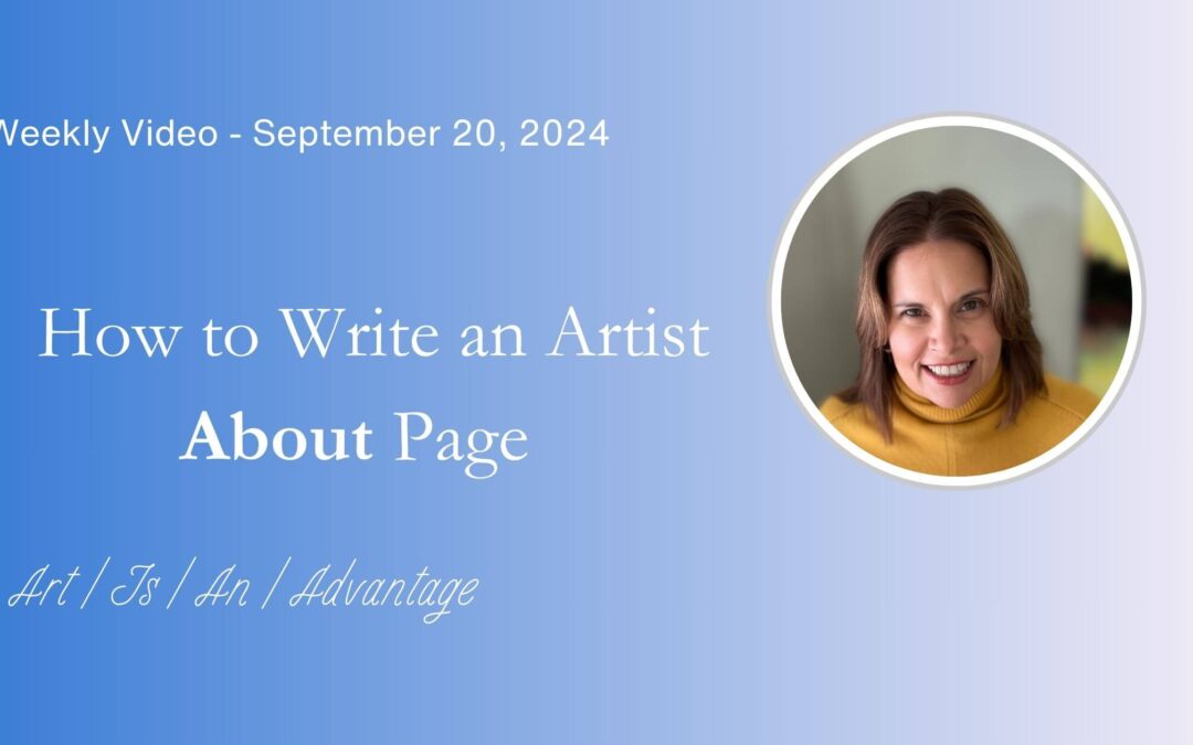 Crafting an Artist “About” Page: Tell Your Story, Connect with Your Audience