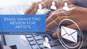 email marketing review service for visual artists